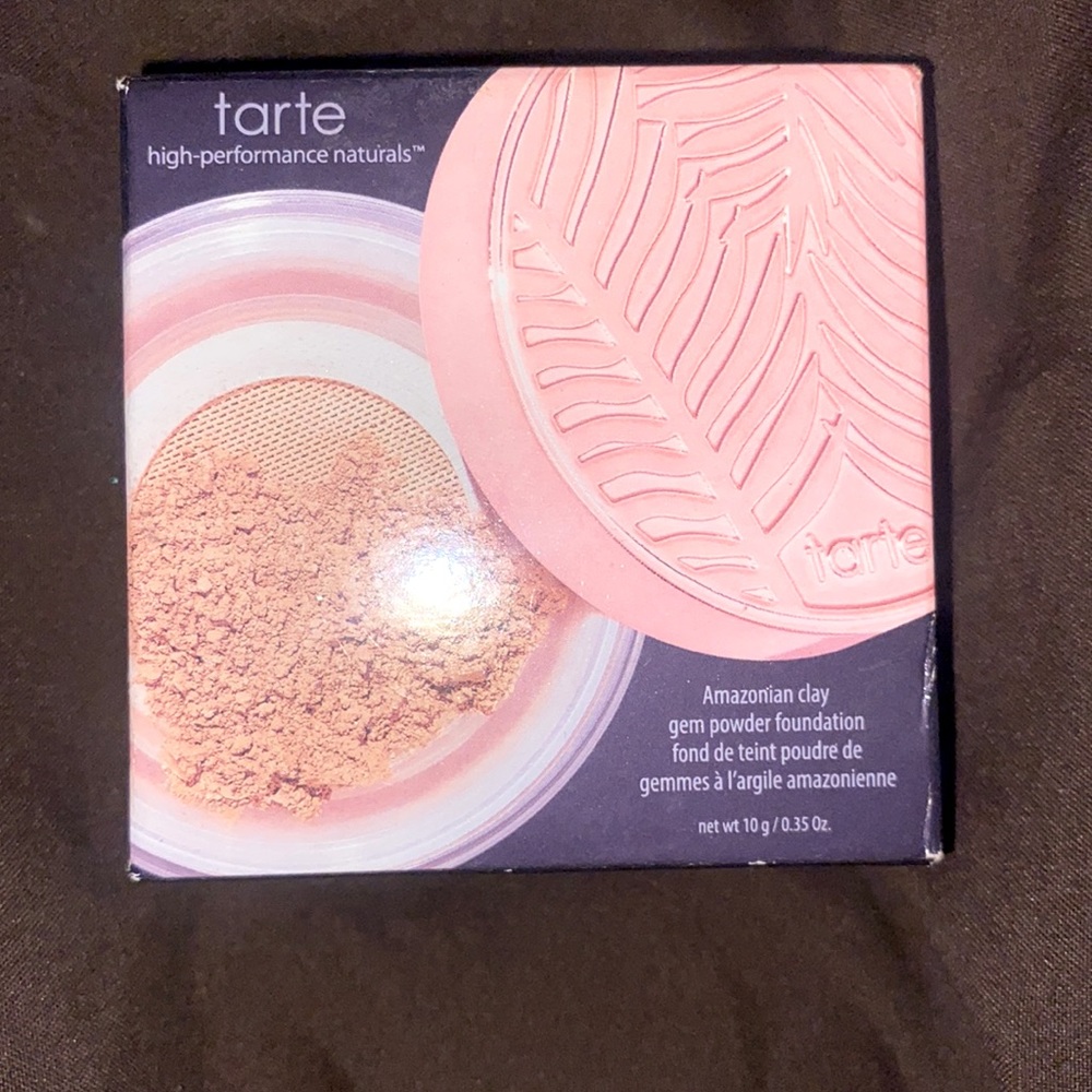 Tarte high performance naturals Amazon Clay gem poised foundation full sized